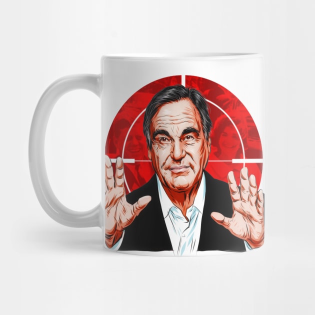 Oliver Stone - An illustration by Paul Cemmick by PLAYDIGITAL2020